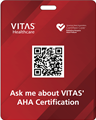 AHA Certification Badge Backer 